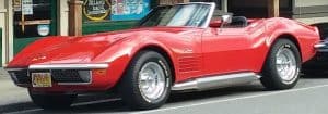 Photo of vintage little red Corvette Stingray - Seattle