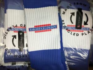 Photo of dye-sublimated socks | Kansas City